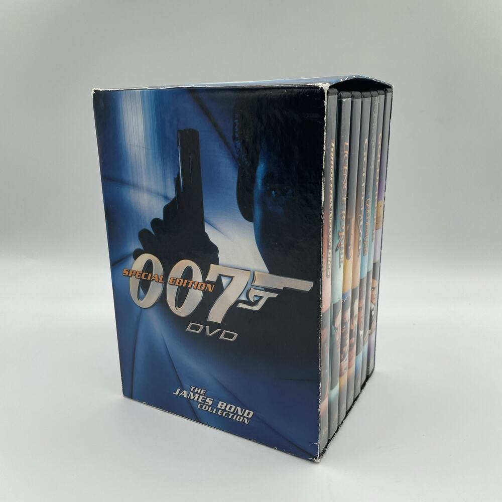 The James Bond Collection 007 Special Edition DVD 7-Disc Box Set VG